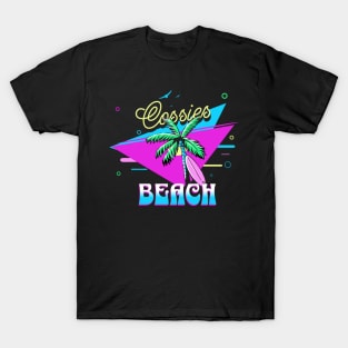 Cossies Beach | Vintage Retro Design T-Shirt